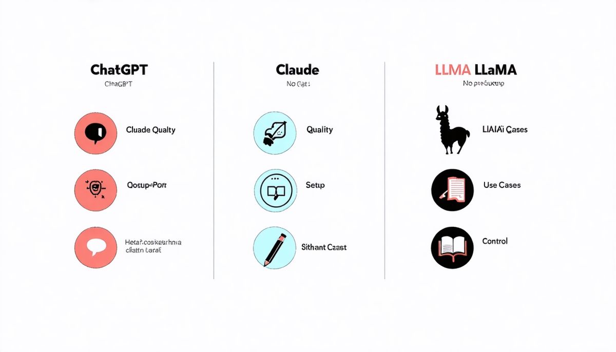 ChatGPT, Claude ve LLaMA Karşılaştırması: İçerik Üretimi İçin Hangisi?